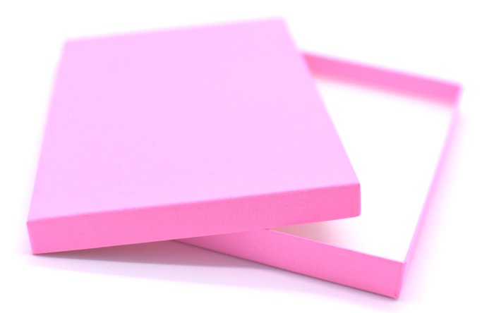スマートレター対応貼り箱　ピンク　ＭＡＩＮ画像